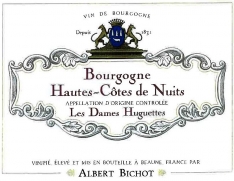 HAUTES-COTES de NUITS "Les Dames Huguettes" 2019 - 100% Pinot Noir - ALBERT BICHOT